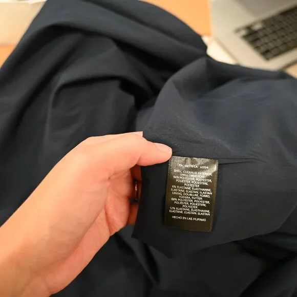 BHLDN Size 16 Dark Blue Adena Square Neckline High Slit Evening Dress